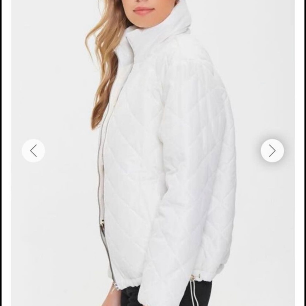 Forever 21 White Puffer